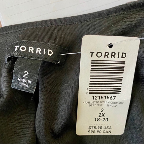 Torrid Beaded Jacket - Picture 4 of 4